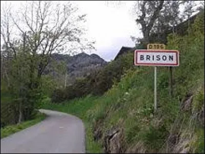 Brizon (ou Brison, comme c'est indiqué sur ce panneau), est un village de l'ancienne région Rhône-Alpes situé dans le département ...
