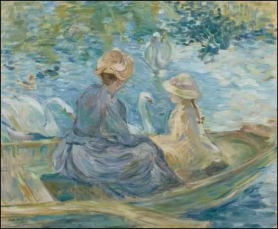 Qui a peint "Sur le lac" ?