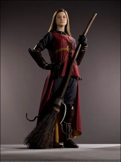 Quel rôle a Ginny dans le quidditch?
