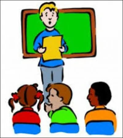 On te demande de faire un expos&eacute; devant toute ta classe avec sujet libre.