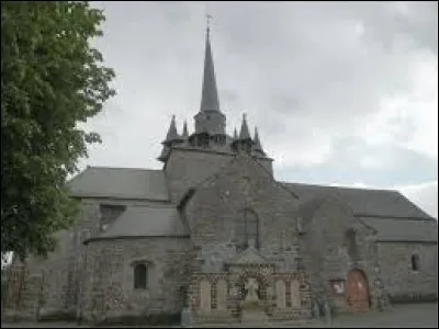 Voici l'église Saint-Pierre de Langon. Commune Bretillienne, elle se situe en région ...
