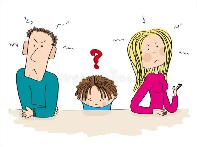 Ses parents ne savaient _____ penser.