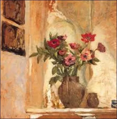 Qui est le peintre de ces "an&eacute;mones" ?