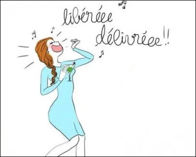 Qui nous a serin&eacute; qu'elle &eacute;tait 'lib&eacute;r&eacute;e, d&eacute;livr&eacute;e' ?