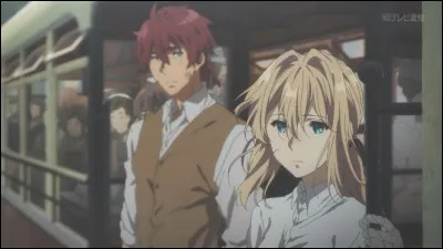 À qui Violet fait-elle penser à l'écrivain ?