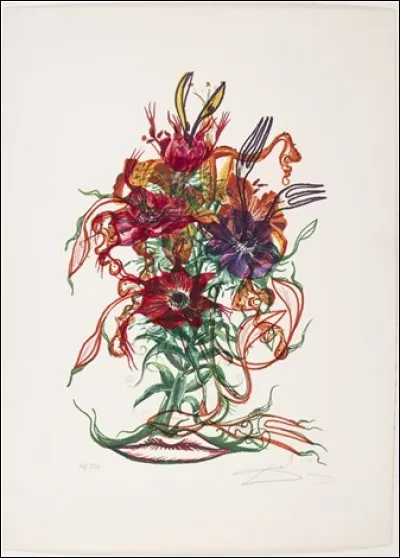 Qui a peint "Anémones per anti pasti" ?