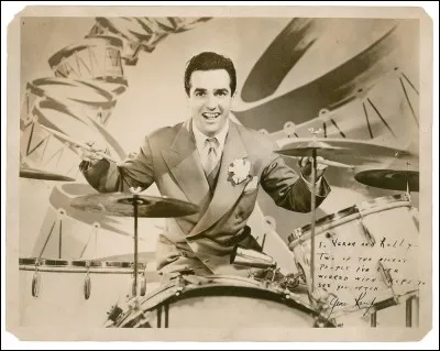 Pour jouer de quel instrument Gene Krupa est-il c&eacute;l&egrave;bre ?