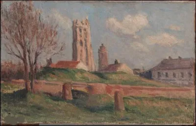 Qui a peint "L"église et tour" ?