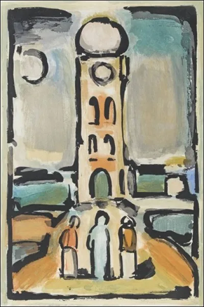 De qui est ce "paysage à la tour" ?