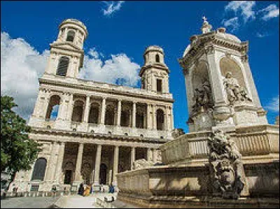 Le curé prit quand on quête à l'église Saint-Sulpice et j'en suis sortit très vite !