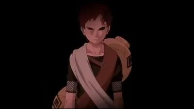 Qui accompagne Naruto quand celui-ci croise Gaara dans l'escalier, durant la troisième épreuve ?