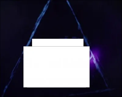 Le logo des Illuminatis, à l'intérieur du triangle on peut voir ...