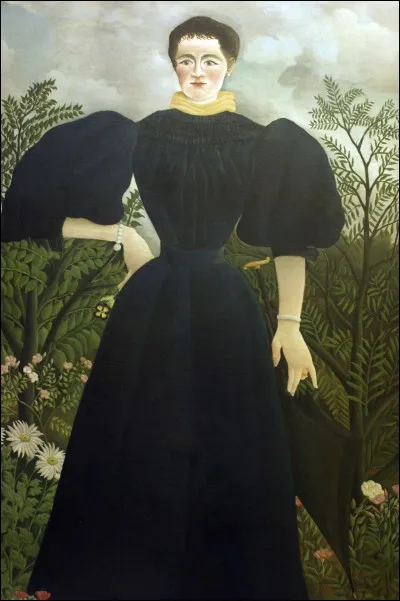 Ta "femme" est joliment représentée sur ta peinture naïve !