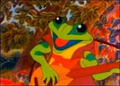 Dans quel clip voit-on une grenouille qui joue de la guitare ?