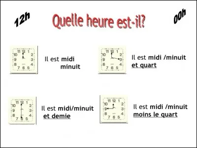 Voir midi à sa porte !