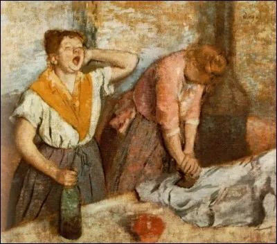 Tu as représenté les repasseuses, moins élégantes sans doute que tes danseuses !