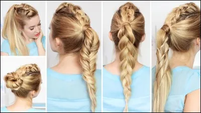 Katniss a une coiffure bien à elle ; laquelle ?