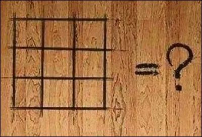 Combien comptez-vous de carrés ?