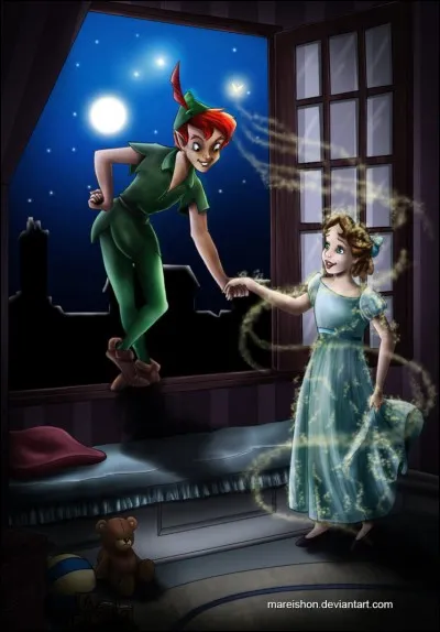 Quel âge a Wendy lorsqu'elle rencontre Peter Pan ?