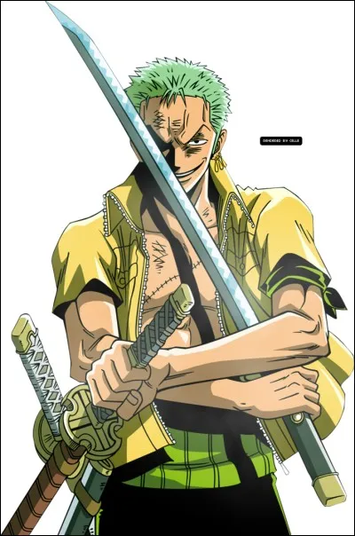 Combien de sabres Zoro a-t-il au début de la ville de Logue Town et après, quand il part ?