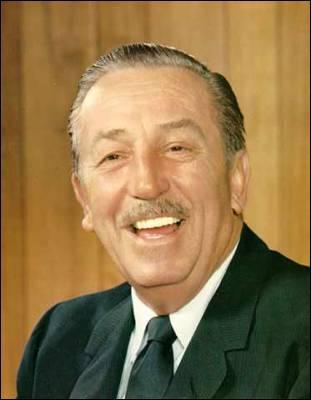 Quel est le nom complet de Walt Disney ?