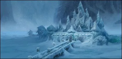 En quelle matière est fait le château d'Elsa ?