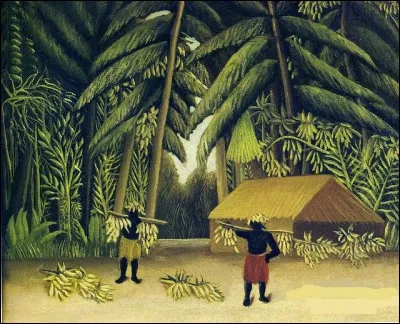 Qui a repr&eacute;sent&eacute; "La r&eacute;colte des bananes" ?
