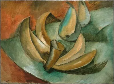 Qui a peint "Cinq bananes et deux poires" ?