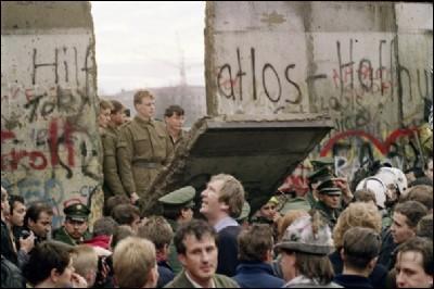 Quand a eu lieu la Chute du Mur de Berlin ?