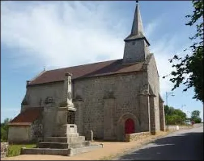 Nous sommes en Nouvelle-Aquitaine devant l'église templière de Blaudeix. Commune de l'arrondissement de Guéret, elle se situe dans le département ...