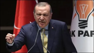 Un coup d'État bidon lui a permis de resserrer la vis en écartant de la vie publique tous ses opposants (juges, journalistes, enseignants, etc.). 
Il se joue de l'Europe avec ses chantages et maintenant il accuse la France d'encourager les terroristes ! 
Quel est ce pays en pleine récession démocratique ?