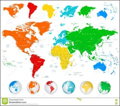 Sur quel continent voudrais-tu aller ?