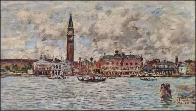 Qui peint cette vue de Venise, en 1895 ?