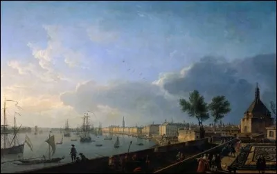 Quel est ce port peint, en 1758, par Horace Vernet ?