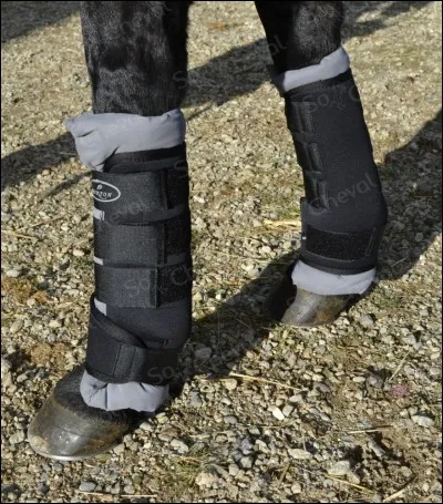 A quels chevaux mets-tu des bandes de repos ?