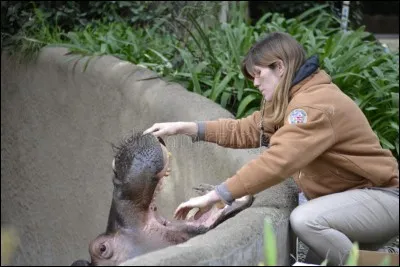 Je travaille dans un parc animalier. Je nourris et m'occupe du bien-être des animaux. Je nettoie leurs cages. Je suis...