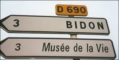En Ardèche, il existe un village appelé "Bidon". Quelle partie du corps humain peut être désigné par le terme "bidon" ?