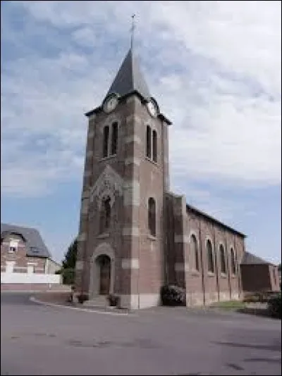 Voici l'&eacute;glise Saint-Brice de Hauteville. Commune Axonaise, elle se situe en r&eacute;gion ...