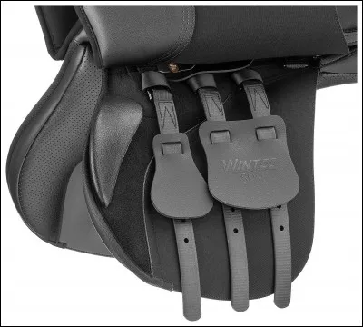 Comment s'appelle cette partie de la selle ?