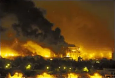 En 2003, le pays a été envahi à la suite de la victoire militaire d'une coalition menée par les Etats-Unis. C'est :