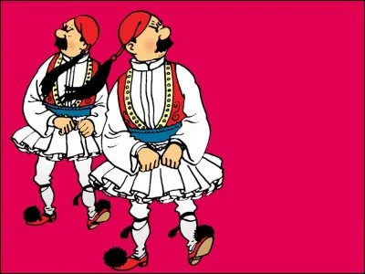 En avalant les capsules du Docteur Müller, Dupond et Dupont pensent avaler...