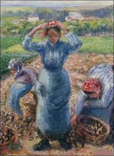 À qui est ce tableau nommé "La récolte des pommes de terre" ?