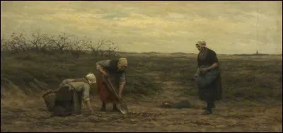 À qui doit-on "La récolte de pommes de terre" ?