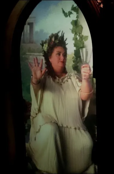 La grosse dame est le portrait pour rentrer dans la salle commune de...