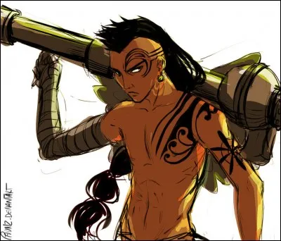 Comment s'appelle le guerrier voulant à tout prix battre Eneru ?