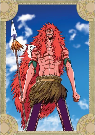 Comment se nomme l'ancien guerrier du peuple Shandia ?