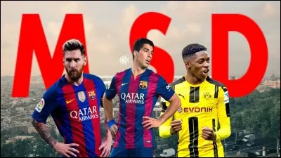 Le trio du FC Barcelone a un nom, lequel ?