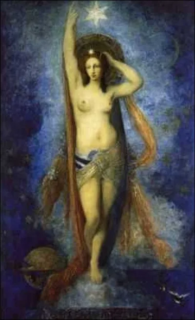 Le titre du tableau est Stella Matutina, et le style de son auteur vous fera reconnaître... ?