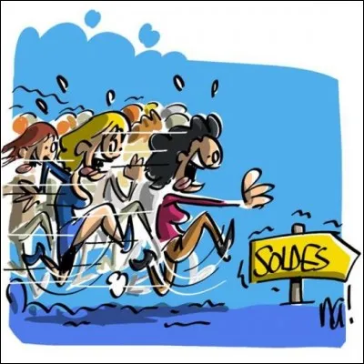 Premier jour des soldes, c'est la folie ! Dans les magasins, il y aura...