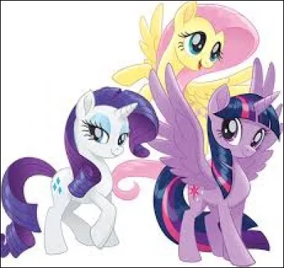 Quel est le nom de ce dessin animé où l'on peut voir des poneys licornes ?